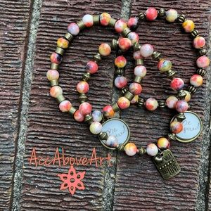 WOMENS |HANDMADE| EMPOWERMENT BRACELETS